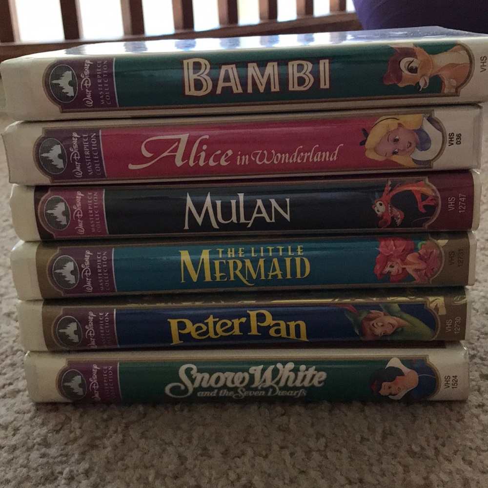 DISNEY VHS TAPES